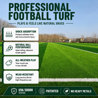 DF Sports 50mm Infill Sportboden Fußballrasen Kunstrasen Synthetischer Teppich für Fußballplätze