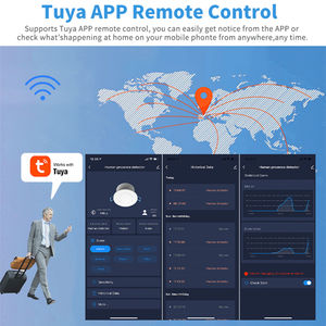 Sensor de alarma de detección de caída para personas mayores, alarma de seguridad para el cuidado de personas mayores, WiFi, Tuya - Product Image 6