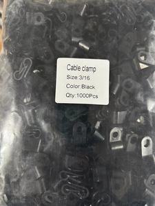 Giá bán buôn 1/2 đen Nylon nhựa r-loại sửa chữa Cáp kẹp - Product Image 5