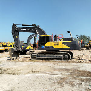 Motor de alta potencia VOLVO EC480D EC480 48ton Excavadora grande usada Construcción EPA CE Excavadora de segunda mano - Product Image 3