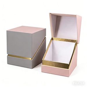 Custom Candle Aromatherapy Packaging <b>Box</b> Luxury Gold Foil Stamping UV Matte for Home Decor <b>Wedding</b> <b>Gift</b> Holiday Party Fragrance - Product Image 5