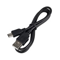Mini cordon de chargeur USB 5 broches pour contrôleur PS3 Gps-transfert de données de charge d'alimentation 0.2M/0.8M/1M noir blanc compatible ordinateurs iOS