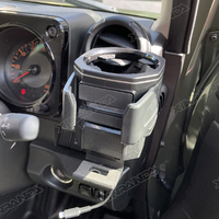 Accessoires de rangement multifonctions pour Suzuki Jimny 3 portes 5 portes, porte-téléphone, porte-gobelet pour Suzuki Jimny Jb64w Jb74w Jc74 2025 2026