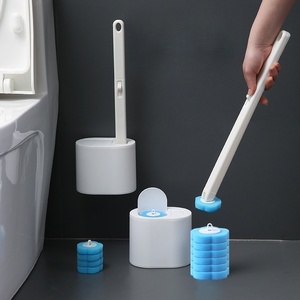 Juego de Cepillo de Inodoro Desechable con Soporte para Limpieza de Baño, para Fregadero, Bañera, Desagüe, Lavabo, Cepillo de Inodoro, Kit de Limpieza de Baño - Product Image 1