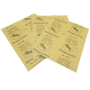 Papel Abrasivo Gold Cattle AA-240 Rectangular Recubierto de Carburo de Silicio para Pulir Muebles, Madera y Metal - Product Image 3