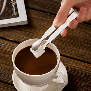 Petites pinces à glace en acier inoxydable de qualité alimentaire, 4 pouces, mini pinces de cuisine, pinces à sucre <span class=keywords><strong>pour</strong></span> le thé, les fêtes, le café, le bar à tacos - Product Image 3