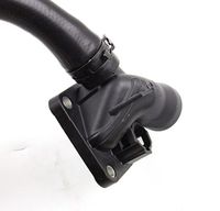 11537600586 Pièces automobiles Système de refroidissement du moteur Tuyau de refroidissement du radiateur Tuyau de sortie du liquide de refroidissement avec capteur de température pour BMW F20 F30 F35