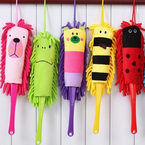 HCE25 Cartoon Cute Chenille Dust Duster Brush Cotton Feather Duster for Dust Cleaning Dust Sweeper - Product Image 4