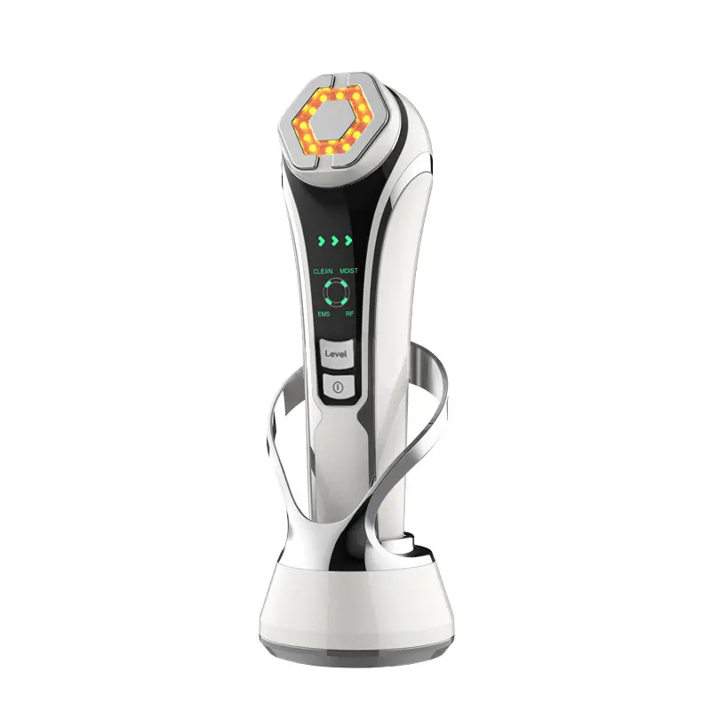 Mặt Mesotherapy Electroporation LED Photon chăm sóc da mặt nâng thắt chặt loại bỏ nếp nhăn chăm sóc mắt RF Da Thắt chặt máy