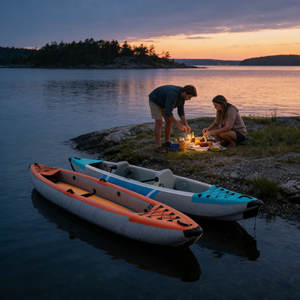 Kayak de Pesca Plegable Directo de Fábrica, Canoa Plegable para Pesca de Adultos, Fácil Transporte y Almacenamiento - Product Image 1