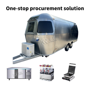 Camión de Comida Pequeño Totalmente Equipado 2025, Camioneta de Hamburguesas, Carritos de Venta de Helados y Hot Dogs, Catering, Café, Remolque de Comida para Barbacoa - Product Image 4