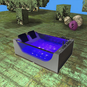 <span class=keywords><strong>HOT</strong></span> COMO アクリル製屋内自立式ヨーロピアンデザイン滝状ジェットバススパ浴槽 20ジェット 2名用マッサージホットタブ - Product Image 3