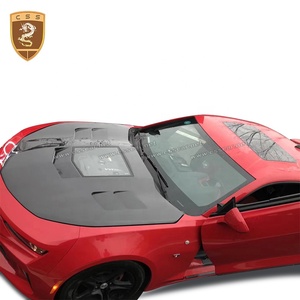 Meilleur <span class=keywords><strong>prix</strong></span> <span class=keywords><strong>Capot</strong></span> moteur avant transparent en fibre de carbone pour Chevrolet Camaro 2016 2017 2018 - Product Image 3