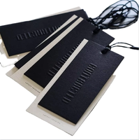 Etiquetas Colgantes para Ropa Hechas a Medida, Ecológicas, de Papel Reciclado, Estilo Básico, Sensación de Alta Gama, Elegantes y Sencillas, para Hombre y Mujer, con Logotipo Personalizado