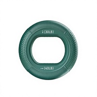 Anneau de résistance réglable en silicone pour l'entraînement et la rééducation des bras, poignée de fitness grande taille