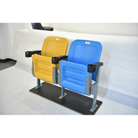 Chaises porte-gobelets en plastique personnalisées pour stades sportifs, sièges pliables pour stades