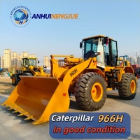 Gebrauchter CAT 966H Frontlader 5 Tonnen Nennlast 195kW Leistung Getestet Geprüft Japan-Herkunft Modell 2023 Motorpumpe 1 Jahr Garantie