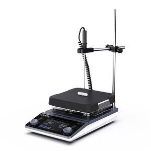 Plaque chauffante pour équipement de laboratoire à grand écran LACHOI avec agitateur magnétique industriel à contrôle numérique de la température - Product Image 4