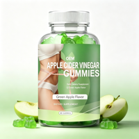 Gummies ventre plat à marque privée avec vinaigre de cidre et vitamines – Complément beauté pour adultes, gestion du poids