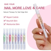 Perawatan Kuku Impor Minyak Kutikula Berputar Minyak Biji Buah Keratin Alami 3ml Vitamin E Melembapkan Melembutkan Kemasan Pena