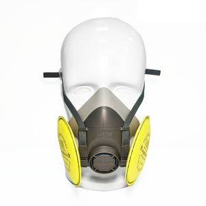 SAFETREE CE EN140 EN14387 Demi masque respiratoire avec double cartouches ou filtres - Product Image 6