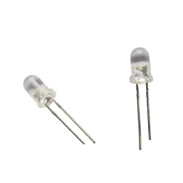 Durchgangs loch LED-Diode 5mm runde Form 2Pin RGB 7 Farbe Schnell blinkende LED Super hell