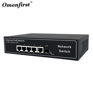 Công tắc mạng Gigabit 4 cổng với 1 cổng đường lên 1000m 1sfp tất cả các công tắc <span class=keywords><strong>Ethernet</strong></span> không được quản lý Gigabit với chức năng SNMP QoS - Product Image 3