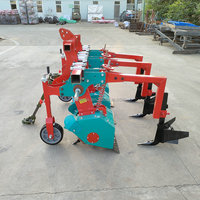 Désherbeuse rotative multifonctionnelle à 3 rangs, désherbeuse rotative pour riz, désherbeuse pour tracteur, certifiée CE, durable et efficace pour la ferme, le verger et le rizière