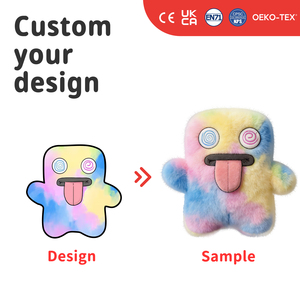 Peluche Mostro Personalizzato OEM ODM con Denti Grandi, Animale di Peluche Bello e Strano, Divertente e Spaventoso, Morbido e Personalizzabile - Product Image 1