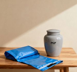 Ataúdes y ataúdes de cristal modernos de primera calidad para mascotas para perros y gatos: comodidad y preservación de la memoria - Product Image 1