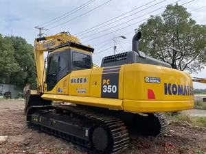 Excavatrice Komatsu PC350 d'occasion importée du Japon, excavatrice sur chenilles hydraulique Komatsu PC350LC en stock, prix compétitif - Product Image 1