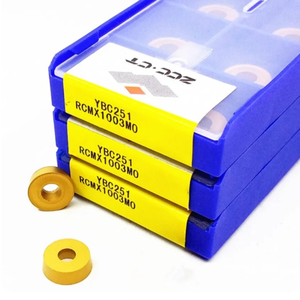 Zhuzhou ZCC เครื่องกลึง CNC คาร์ไบด์ประสิทธิภาพสูงเครื่องกลึงเครื่องตัดแทรกรุ่น RCMX0803 1003 <span class=keywords><strong>1204</strong></span> 1606 <span class=keywords><strong>2006</strong></span> YBC151 2507 - Product Image 6