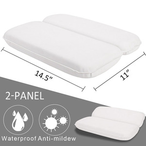 <span class=keywords><strong>Coussin</strong></span> de bain pour <span class=keywords><strong>baignoire</strong></span>, imperméable, luxueux, spa, oreiller de bain, spa 3d, pvc, oreiller de cou - Product Image 5