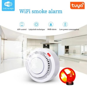 ทูย่า สมาร์ท WIFI เครื่องตรวจจับควัน ระบบเตือนภัยด้วยเสียงและแสง เซ็นเซอร์ควันอัจฉริยะไร้สาย เซ็นเซอร์ตรวจจับควันไฟสำหรับบ้าน โรงแรม ระบบรักษาความปลอดภัย - Product Image 5