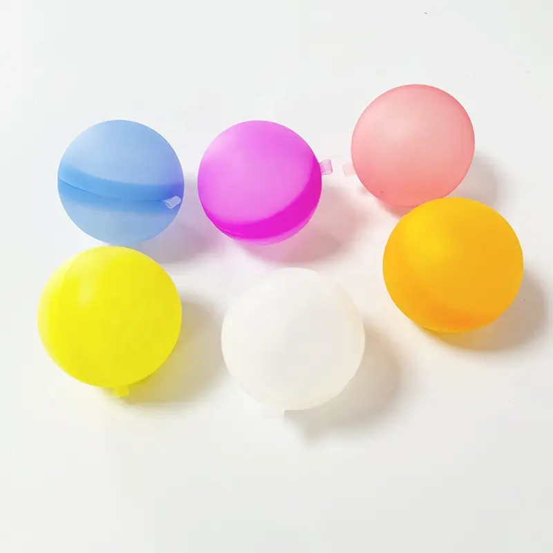 Balon air anak-anak dapat digunakan kembali bola air silikon isi ulang bola air penyegelan diri