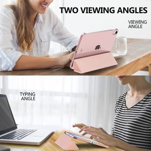 Coque arrière en PC rigide translucide en cuir PU mince étui pour tablette intelligente pour <span class=keywords><strong>iPad</strong></span> A16 11e génération 2025 / <span class=keywords><strong>iPad</strong></span> 10e génération 10.9" - Product Image 4