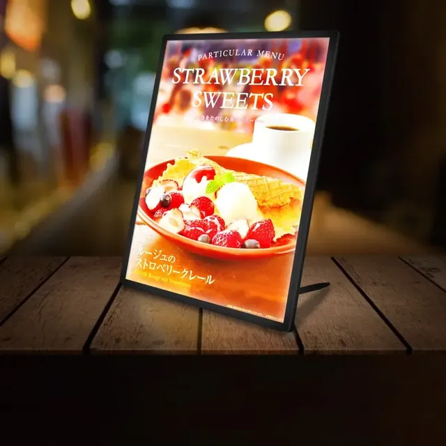 Led Display Board Led Crystal Light Box A3 A4 Ultra Slim LED Drawing Light Box Poster Lightbox