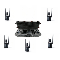 5 Probes Connection Visual Audio Micro-Seismic Life Detector 800m Wireless Range Mine Accident Underground Victim Locator Gear