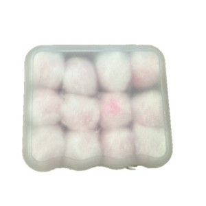 Bouchons <span class=keywords><strong>d</strong></span>'oreilles sans fil en coton ciré, étanches, insonorisants, anti-bruit, ronds - Product Image 1