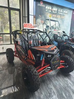 Kart à pédales tout-terrain à essence Easy-go, nouvelle version, haute vitesse, KX300cc/400cc, pas cher, 2 places, pour adultes, Dune Buggy