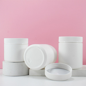 250ml 500ml 700ml 800ml 850ml 1000ml HDPE Trắng nhựa Jar khối lượng lớn container dinh dưỡng protein Bột bổ sung vitamin - Product Image 3