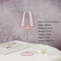 Verre à vin rouge varié 2026 JH pour fêtes et mariages, gobelet à vin personnalisé avec logo, vente en gros, verre à vin à long pied
