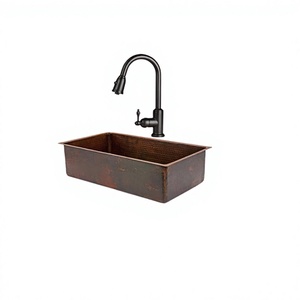 Fabulous Design Hand Wash <b>Basin</b> Sink In Copper Rectangular Shape Sink For Bathroom And Kitchen Accessories - Product Image 1