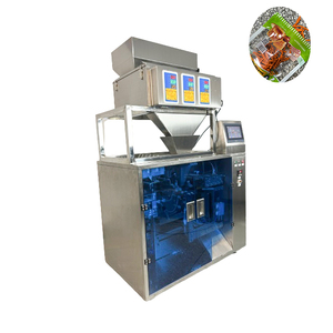 Machine d'emballage de sachets préformés à fermeture éclair pour papier sucré, machine d'emballage de pâte de tomate Doypack - Product Image 4