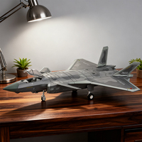 Ensemble de blocs de construction d'avion de chasse de l'armée de l'air, modèle d'avion J-20 Mighty Dragon, modèle 3D, avion en plastique à l'échelle, jouet
