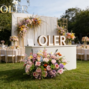 Décoration de <span class=keywords><strong>chalet</strong></span> personnalisée OLER, allée fleurie, rangée florale sur mesure pour la montagne - Product Image 1