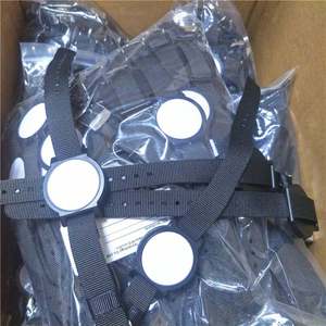 สายรัดข้อมือไนลอน RFID ปรับขนาดได้ พร้อมหัวเข็มขัดโลหะความถี่สูง GSC 13.56MHZ - Product Image 5