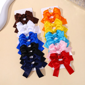 Ensemble de barrettes pour filles de couleur bonbon, ruban en acétate, petite barrette, mignonne princesse, fête, barrette quotidienne, style européen et américain <span class=keywords><strong>3710</strong></span> - Product Image 2