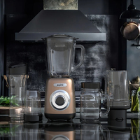 Mixeur de cuisine professionnel de luxe rétro TV Show, mixeur de nourriture, Liquidificador Sport Blender X2