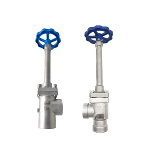 Vanne à bille à filetage interne en deux parties à haute étanchéité DN75 Vanne à verrouillage pour liquide cryogénique Hydrogène pour voitures à hydrogène - Product Image 3